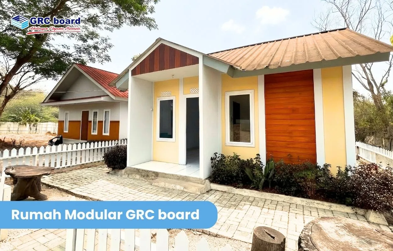 Satu Material GRC board untuk Semua Kebutuhan Rumah Modular
